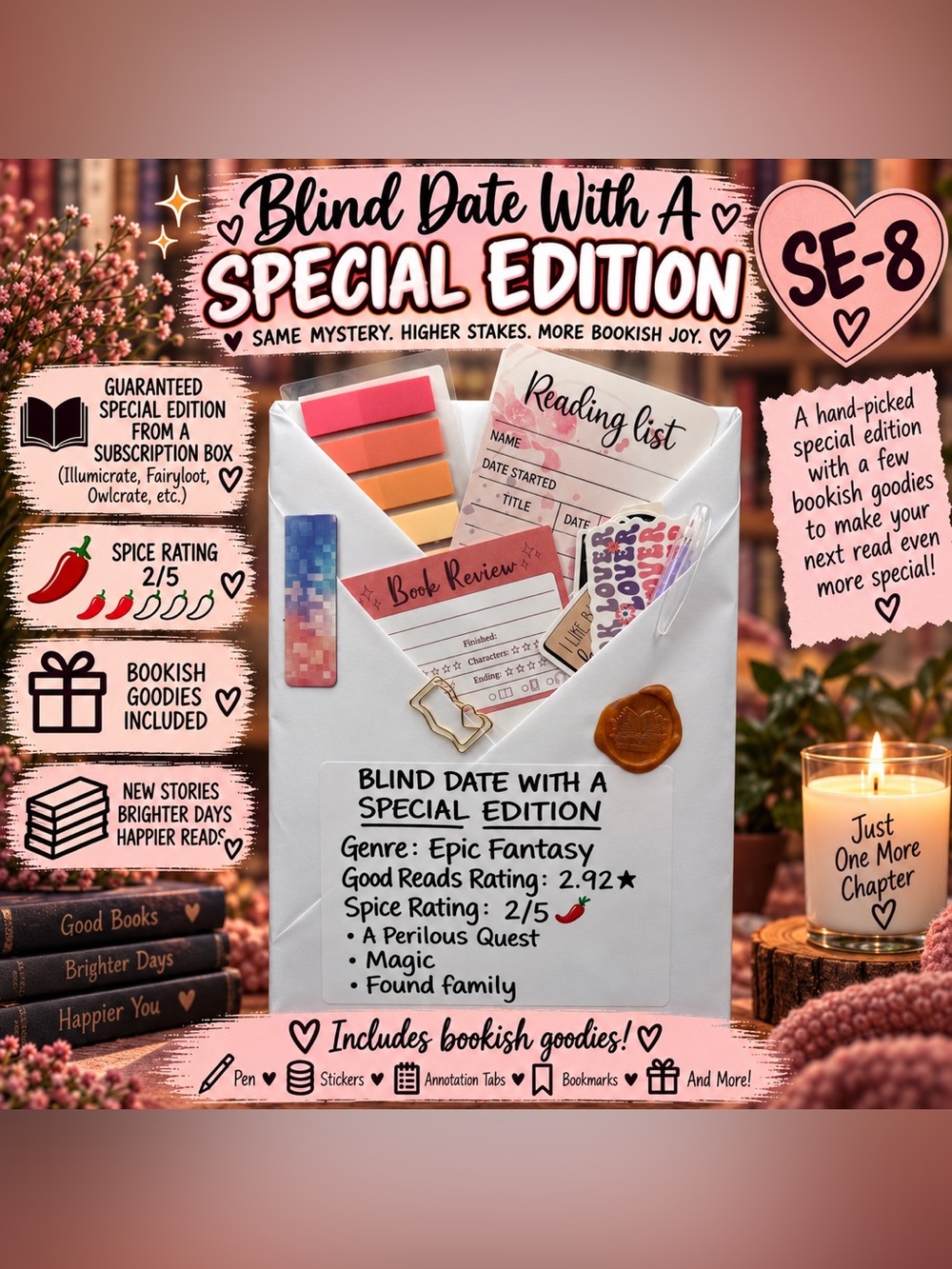 Blind Date With A Special Edition #8 - Epic Fantasy Bookish Gift Box